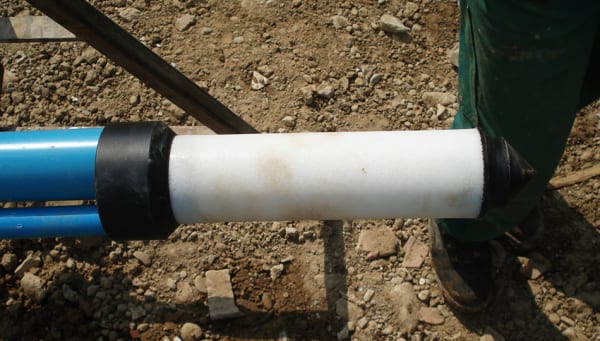 Piezometer ống đứng standpipe & Casagrande Sisgeo-Italy trước khi lắp đặt