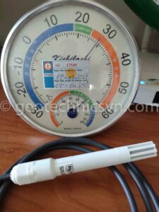 So sánh cảm biến đo nhiệt độ-độ ẩm HygroVUE5 và nhiệt kế thông thường