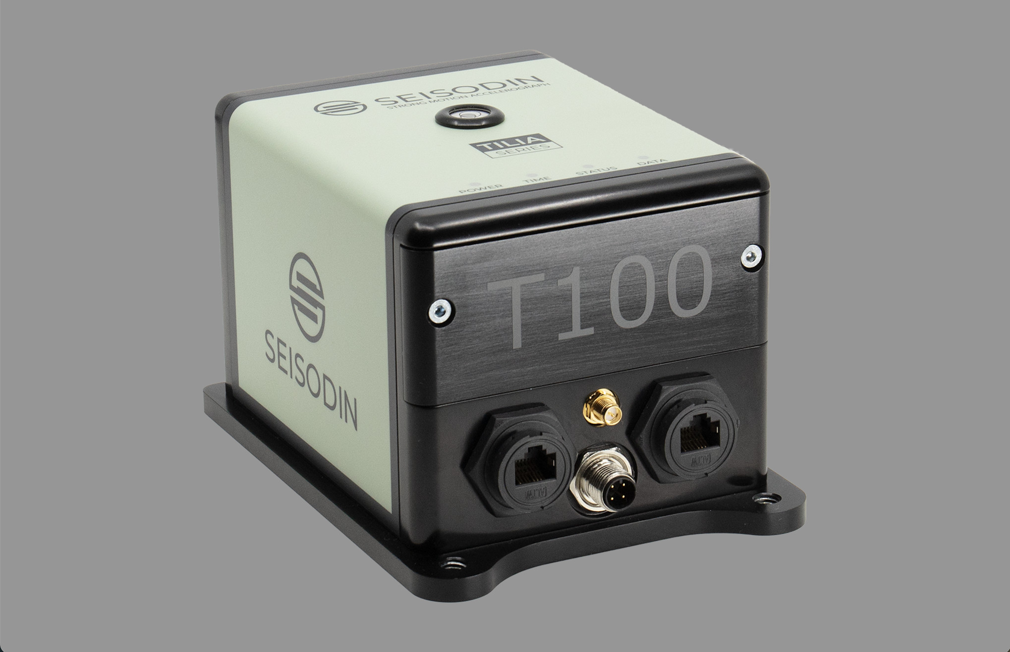 Thiết bị đo địa chấn động đất Seisodin Tilia T100 với 2 cổng RJ45