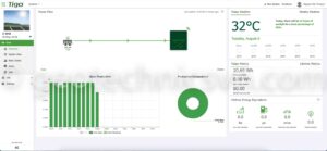 Kết nối thiết bị quan trắc độ bụi tấm pin và server