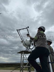 Nghiệm thu hệ thống theo dõi bức xạ và trạm thời tiết nhà máy điện mặt trời Xuân Thiện